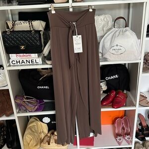 Brand new brown Zara palazzo pants